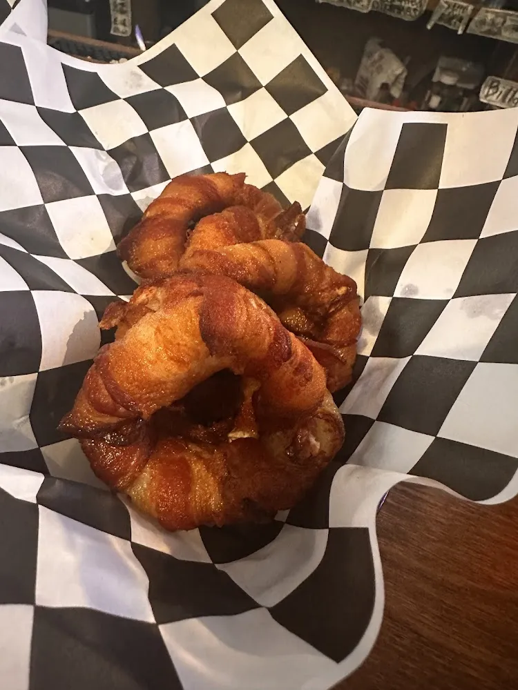 Bacon Wrapped Onion Rings